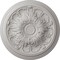 Ekena Millwork Damon Ceiling Medallion (Fits Canopies up to 3 3/8"), Hand-Painted Ultra Pure White, 20"OD x 1 1/2"P CM20DAUWF - alternate 1